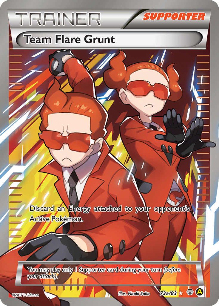 Team Flare Grunt (73a/83) [Alternate Art Promos] | Deep Dive Games St. Marys