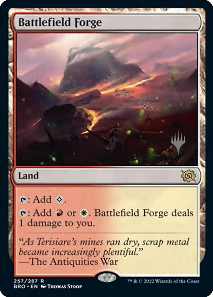 Battlefield Forge (Promo Pack) [The Brothers' War Promos] | Deep Dive Games St. Marys