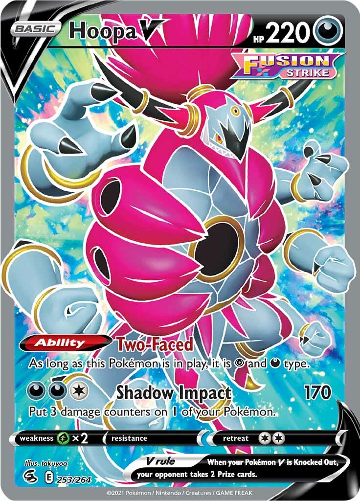 Hoopa V (253/264) [Sword & Shield: Fusion Strike] | Deep Dive Games St. Marys