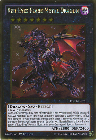 Red-Eyes Flare Metal Dragon [PGL3-EN078] Gold Rare | Deep Dive Games St. Marys