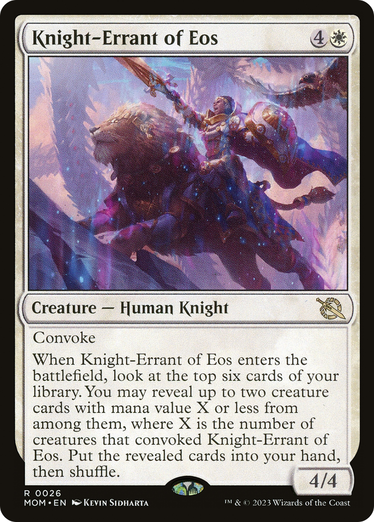 Knight-Errant of Eos [March of the Machine] | Deep Dive Games St. Marys