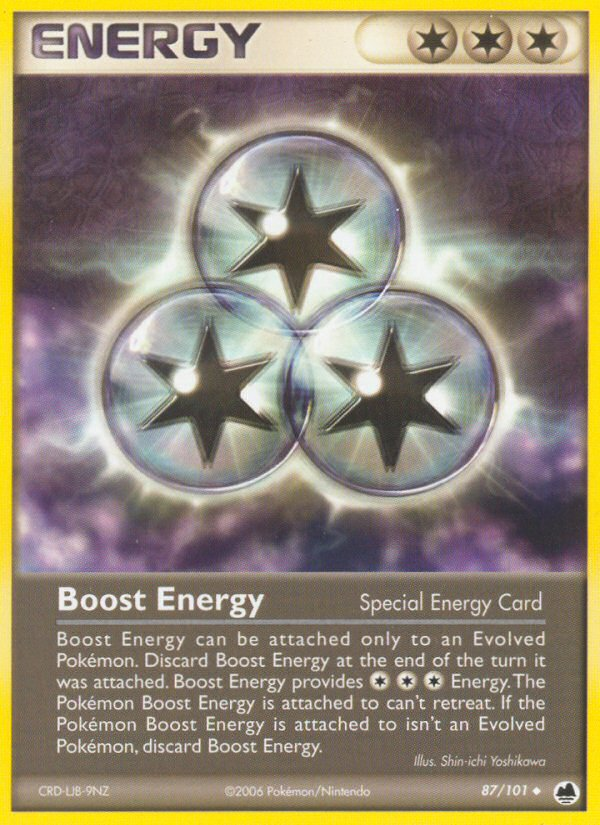 Boost Energy (87/101) [EX: Dragon Frontiers] | Deep Dive Games St. Marys