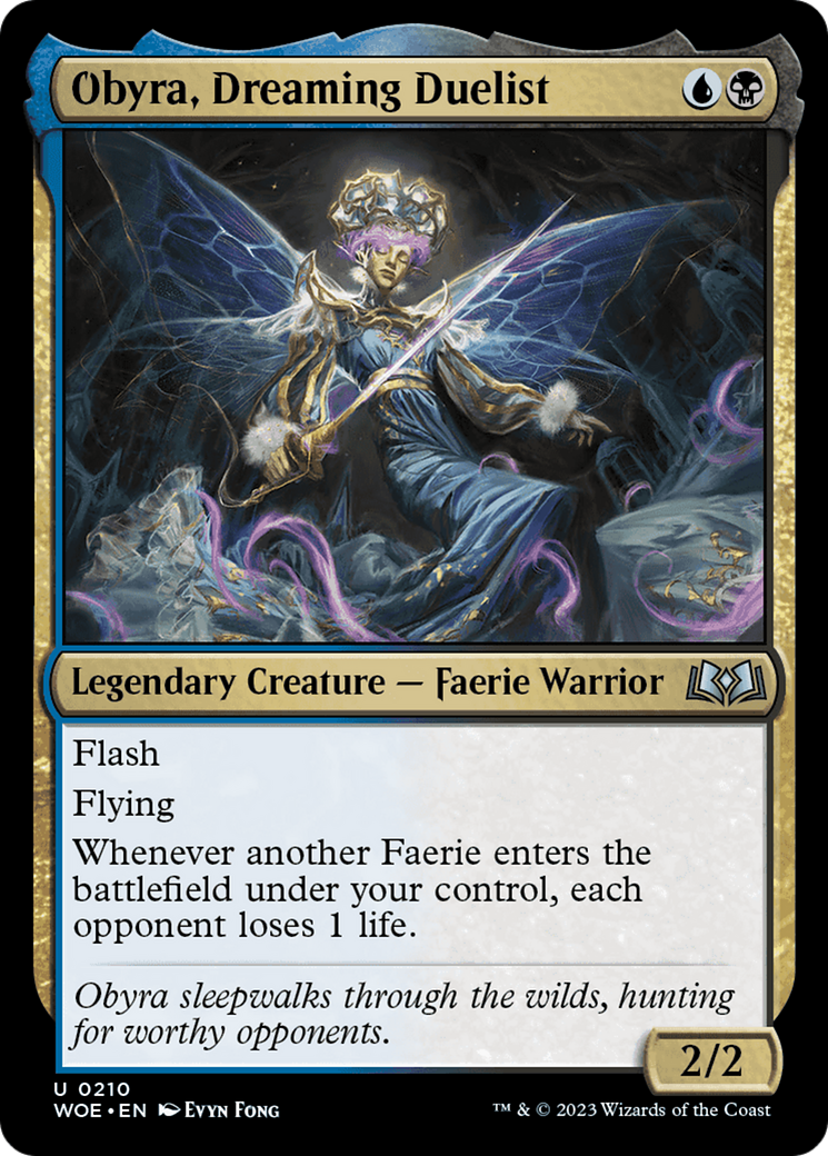 Obyra, Dreaming Duelist [Wilds of Eldraine] | Deep Dive Games St. Marys