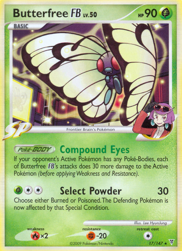 Butterfree FB (17/147) [Platinum: Supreme Victors] | Deep Dive Games St. Marys