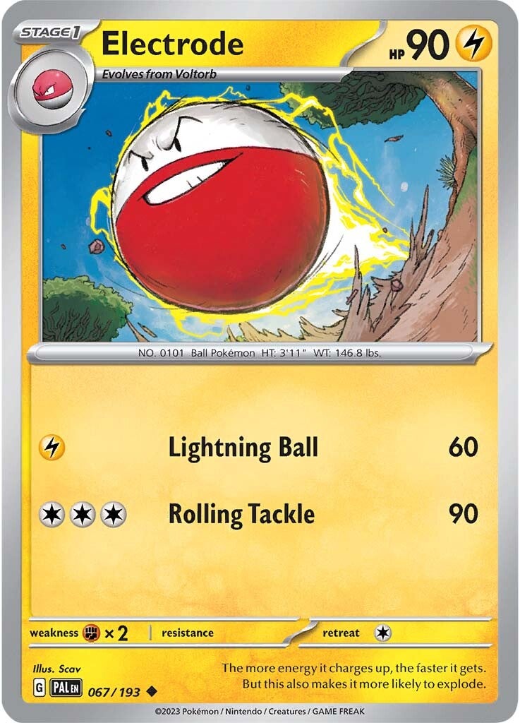 Electrode (067/193) [Scarlet & Violet: Paldea Evolved] | Deep Dive Games St. Marys