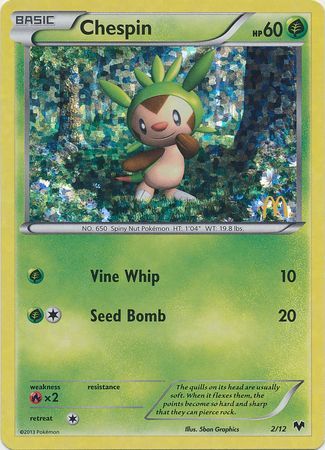 Chespin (2/12) [McDonald's Promos: 2014 Collection] | Deep Dive Games St. Marys