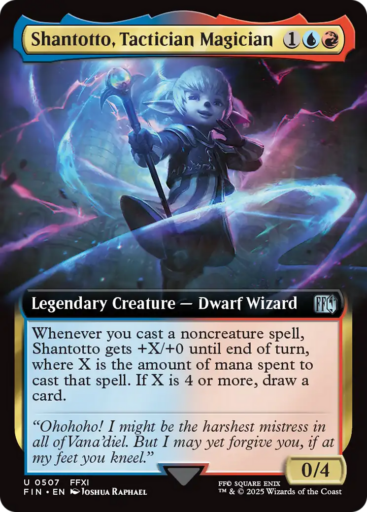 Shantotto, Tactician Magician (Extended Art) [FINAL FANTASY] | Deep Dive Games St. Marys