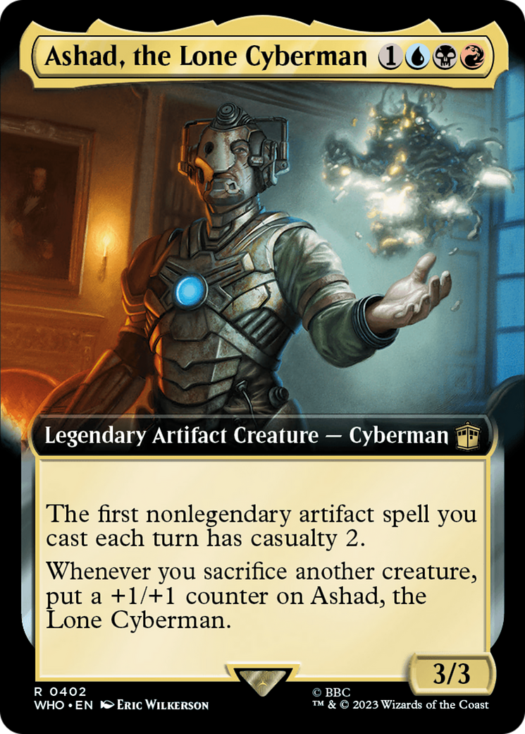 Ashad, the Lone Cyberman (Extended Art) [Doctor Who] | Deep Dive Games St. Marys