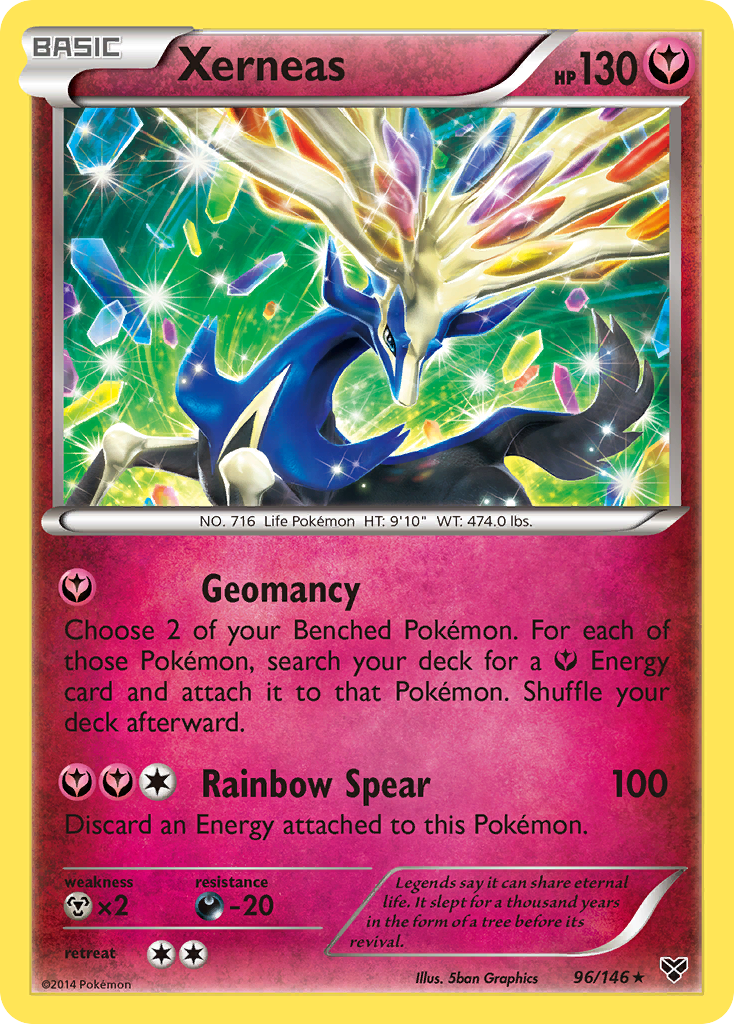 Xerneas (96/146) [XY: Base Set] | Deep Dive Games St. Marys