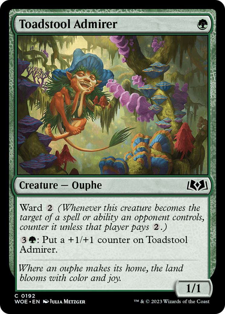 Toadstool Admirer [Wilds of Eldraine] | Deep Dive Games St. Marys