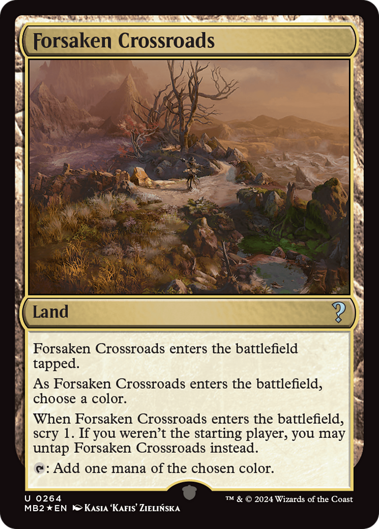 Forsaken Crossroads [Mystery Booster 2] | Deep Dive Games St. Marys