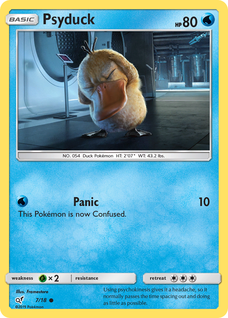 Psyduck (7/18) [Sun & Moon: Detective Pikachu] | Deep Dive Games St. Marys