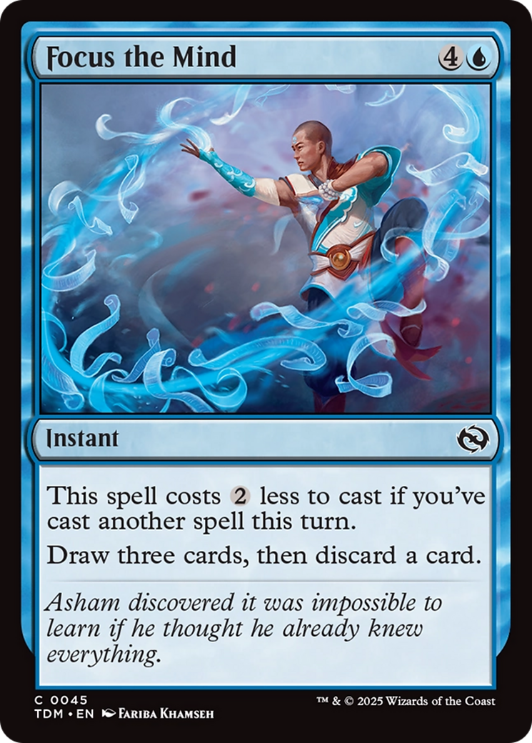 Focus the Mind [Tarkir: Dragonstorm] | Deep Dive Games St. Marys