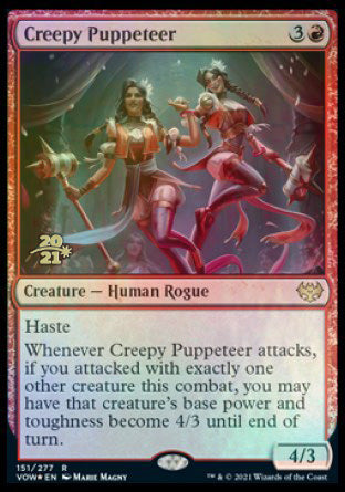 Creepy Puppeteer [Innistrad: Crimson Vow Prerelease Promos] | Deep Dive Games St. Marys