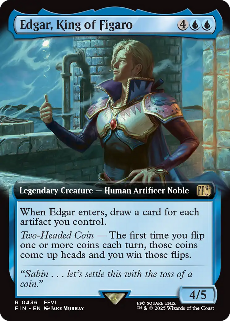 Edgar, King of Figaro (Extended Art) [FINAL FANTASY] | Deep Dive Games St. Marys