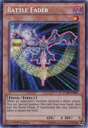 Battle Fader [LC5D-EN061] Secret Rare | Deep Dive Games St. Marys