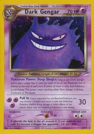 Dark Gengar (6/105) [Neo Destiny Unlimited] | Deep Dive Games St. Marys