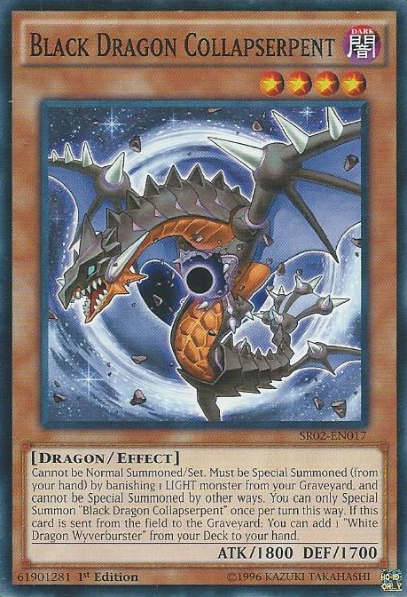 Black Dragon Collapserpent [SR02-EN017] Common | Deep Dive Games St. Marys