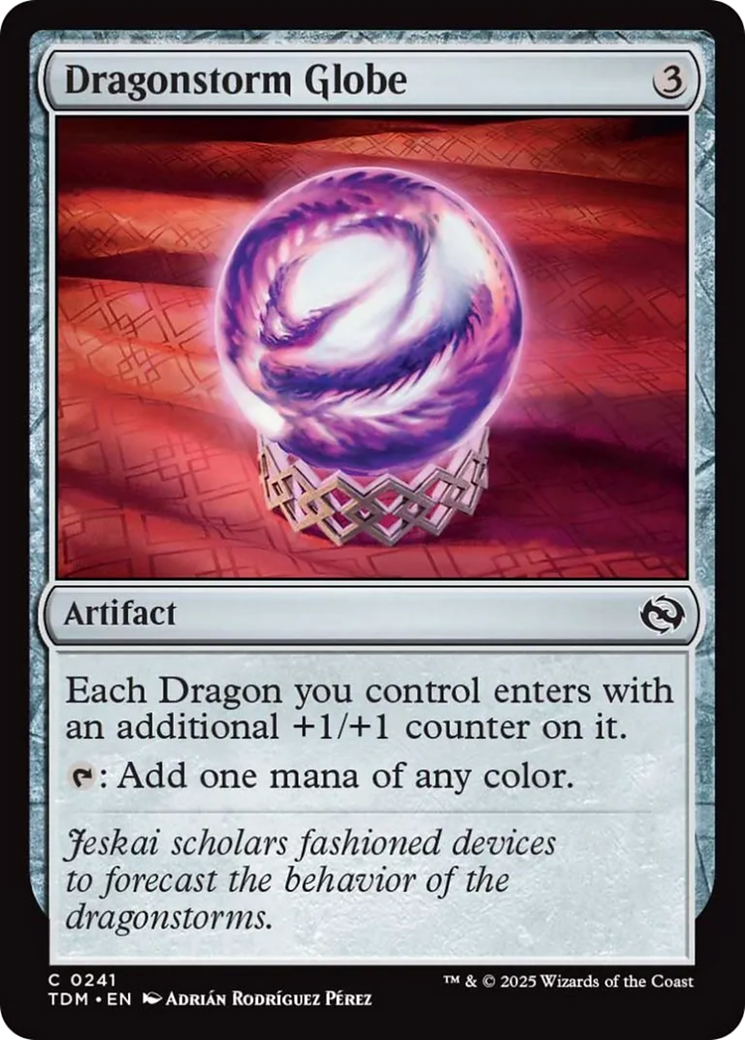 Dragonstorm Globe [Tarkir: Dragonstorm] | Deep Dive Games St. Marys