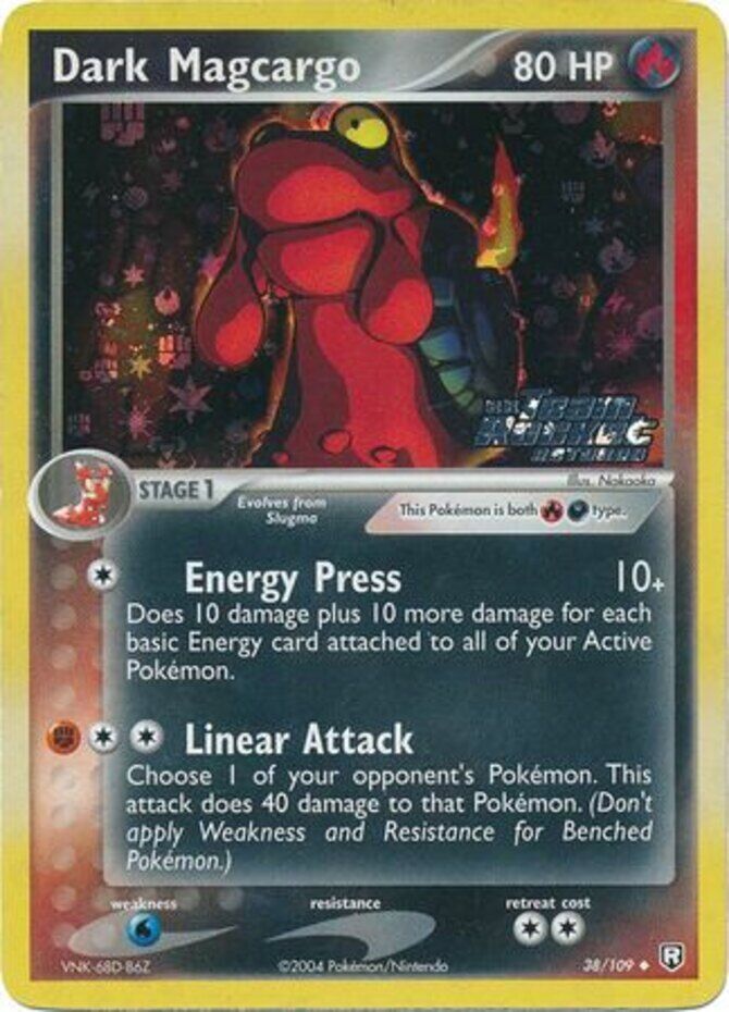 Dark Magcargo (38/109) (Stamped) [EX: Team Rocket Returns] | Deep Dive Games St. Marys