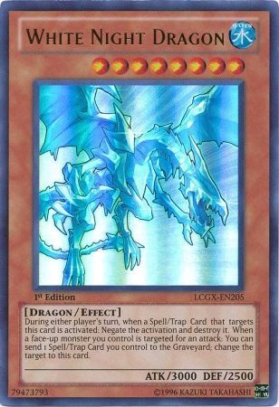 White Night Dragon [LCGX-EN205] Ultra Rare | Deep Dive Games St. Marys