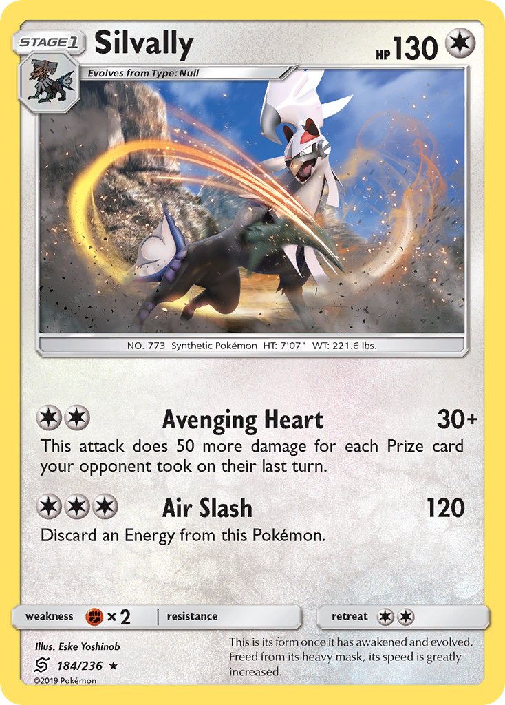 Silvally (184/236) (Theme Deck Exclusive) [Sun & Moon: Unified Minds] | Deep Dive Games St. Marys