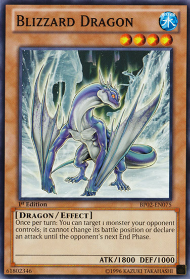 Blizzard Dragon [BP02-EN075] Mosaic Rare | Deep Dive Games St. Marys