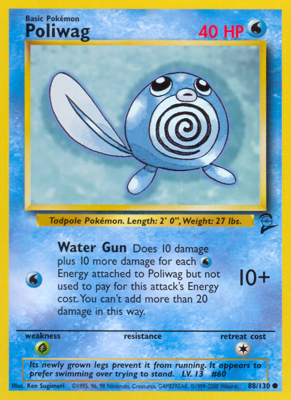 Poliwag (88/130) [Base Set 2] | Deep Dive Games St. Marys