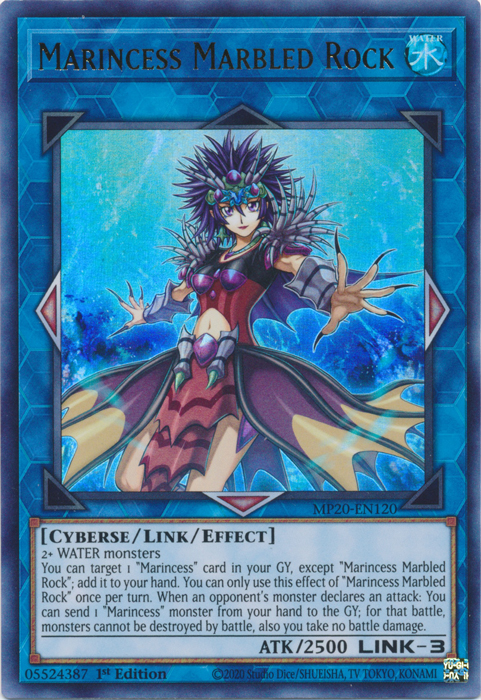 Marincess Marbled Rock [MP20-EN120] Ultra Rare | Deep Dive Games St. Marys