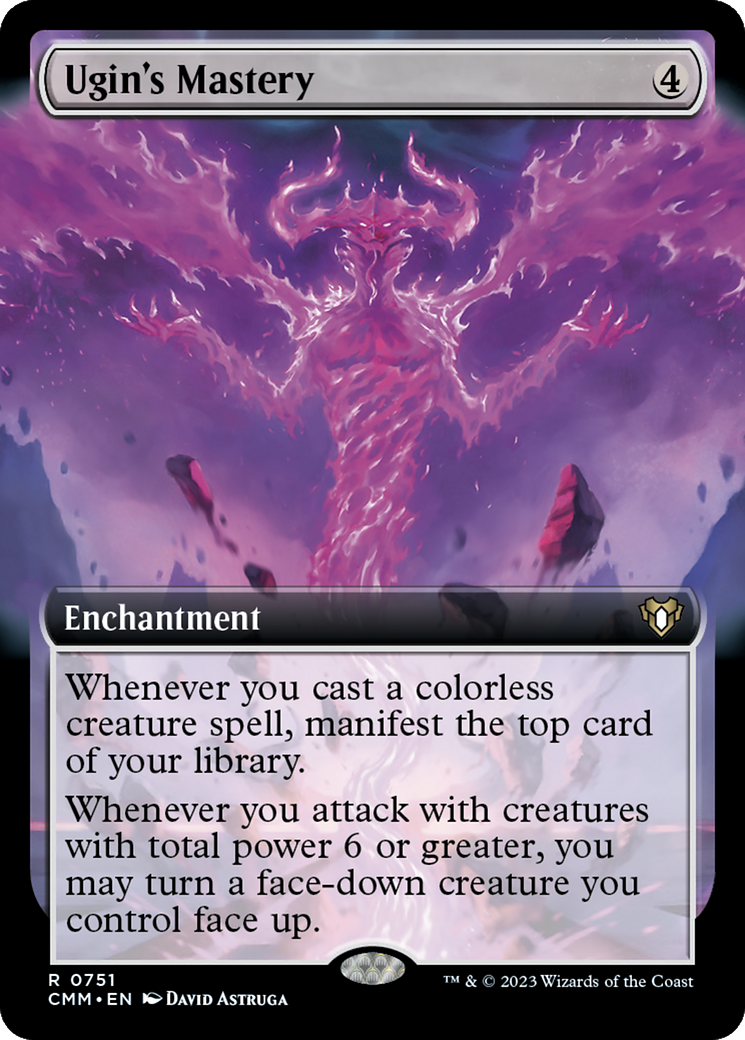 Ugin's Mastery (Extended Art) [Commander Masters] | Deep Dive Games St. Marys