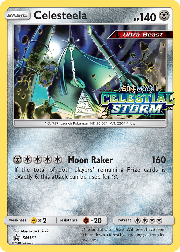 Celesteela (SM131) [Sun & Moon: Black Star Promos] | Deep Dive Games St. Marys