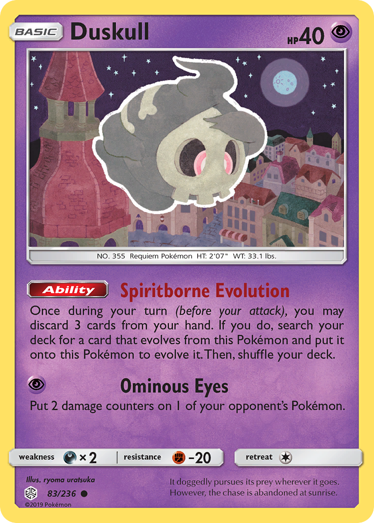 Duskull (83/236) [Sun & Moon: Cosmic Eclipse] | Deep Dive Games St. Marys