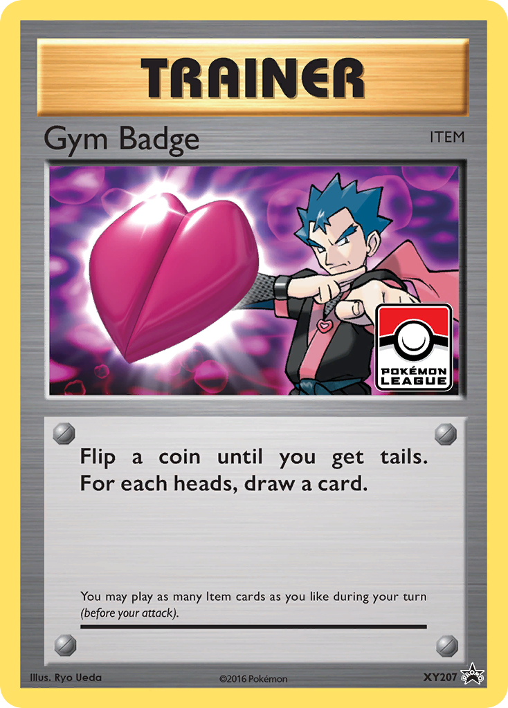 Gym Badge (XY207) (Koga) [XY: Black Star Promos] | Deep Dive Games St. Marys