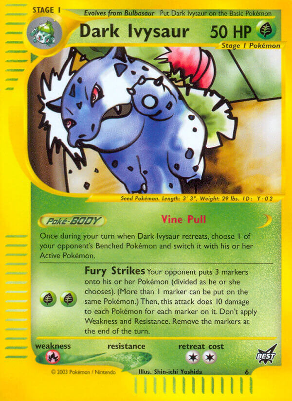 Dark Ivysaur (6) [Best of Promos] | Deep Dive Games St. Marys