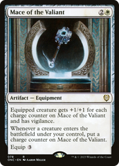 Mace of the Valiant [Phyrexia: All Will Be One Commander] | Deep Dive Games St. Marys