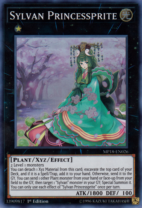 Sylvan Princessprite [MP18-EN026] Super Rare | Deep Dive Games St. Marys