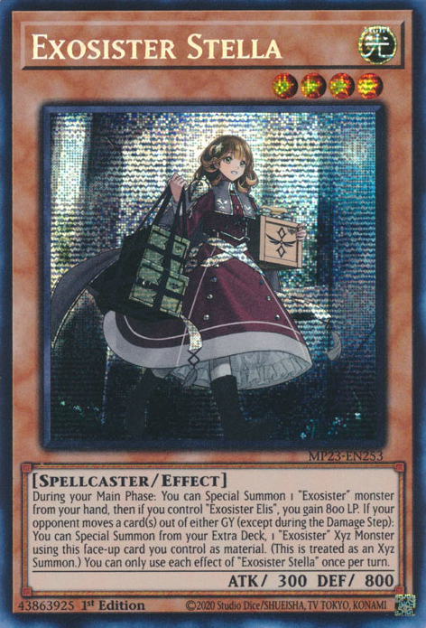 Exosister Stella [MP23-EN253] Prismatic Secret Rare | Deep Dive Games St. Marys