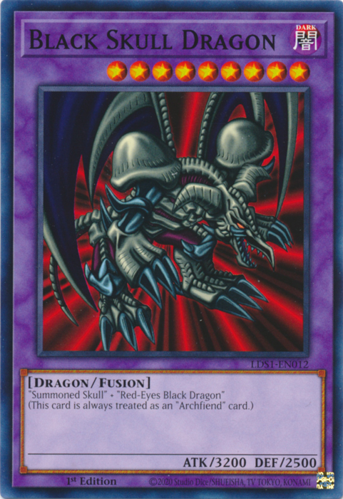 Black Skull Dragon [LDS1-EN012] Common | Deep Dive Games St. Marys