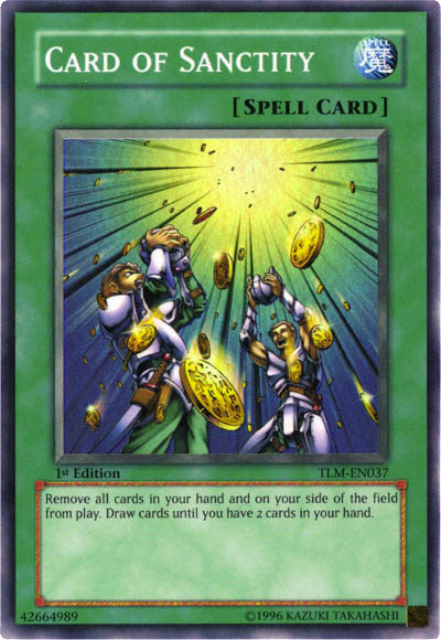 Card of Sanctity [TLM-EN037] Super Rare | Deep Dive Games St. Marys