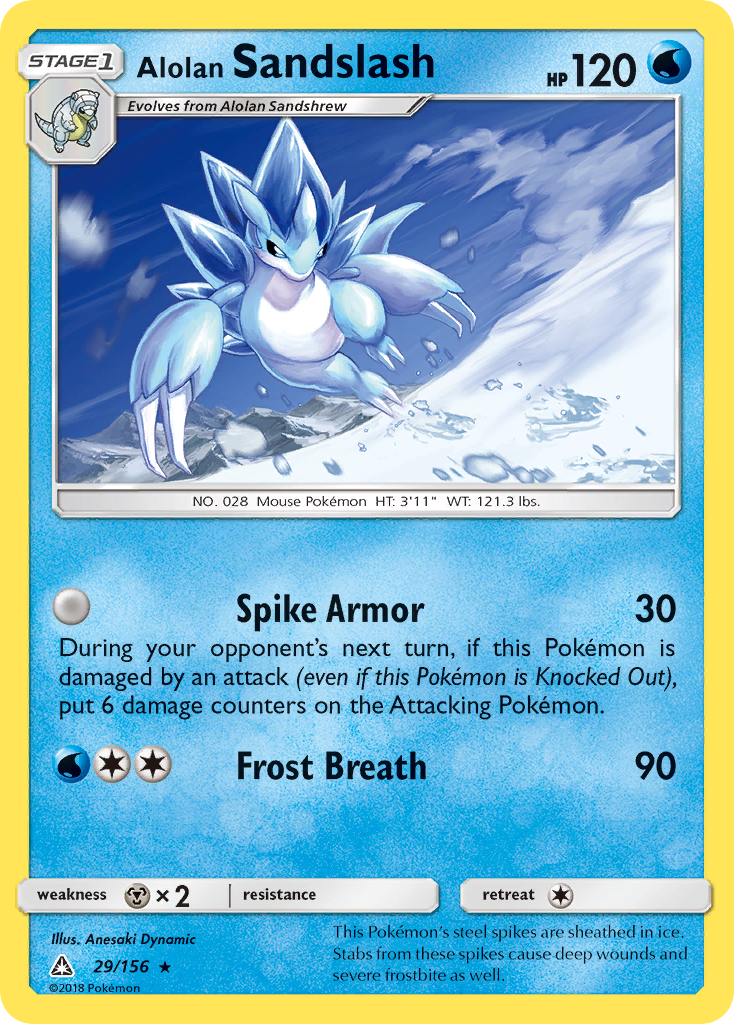 Alolan Sandslash (29/156) [Sun & Moon: Ultra Prism] | Deep Dive Games St. Marys