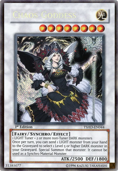 Chaos Goddess [TSHD-EN044] Secret Rare | Deep Dive Games St. Marys