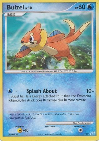 Buizel (1/12) [Diamond & Pearl: Trainer Kit - Manaphy] | Deep Dive Games St. Marys