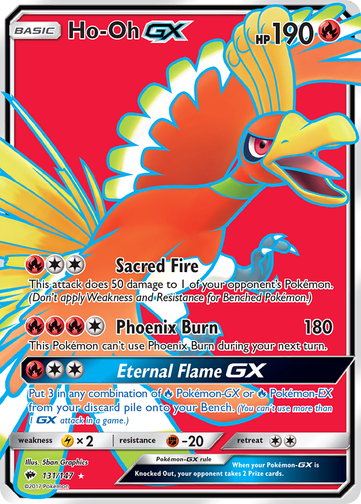 Ho-Oh GX (131/147) [Sun & Moon: Burning Shadows] | Deep Dive Games St. Marys