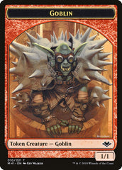 Goblin (010) // Golem (018) Double-Sided Token [Modern Horizons Tokens] | Deep Dive Games St. Marys