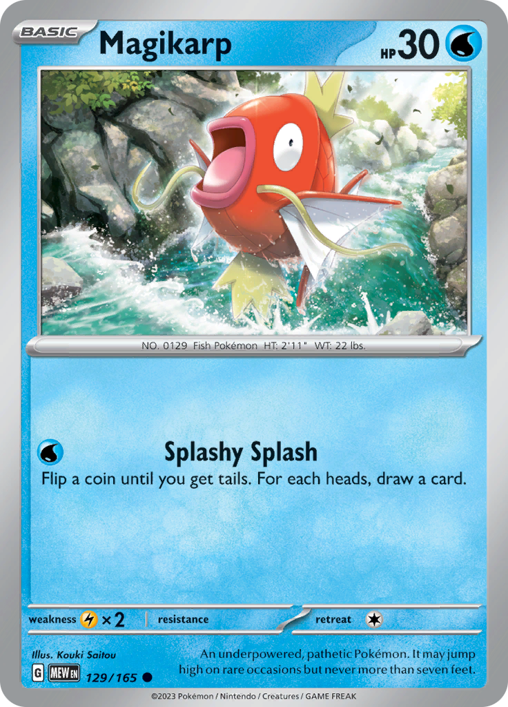 Magikarp (129/165) [Scarlet & Violet 151] | Deep Dive Games St. Marys