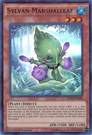 Sylvan Marshalleaf [MP14-EN198] Ultra Rare | Deep Dive Games St. Marys