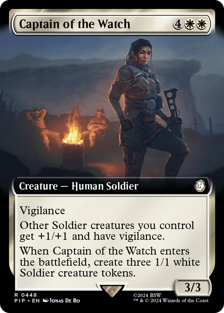 Captain of the Watch (Extended Art) [Fallout] | Deep Dive Games St. Marys