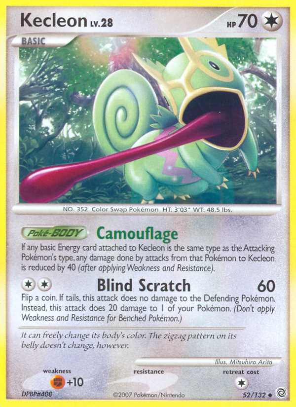 Kecleon (52/132) [Diamond & Pearl: Secret Wonders] | Deep Dive Games St. Marys