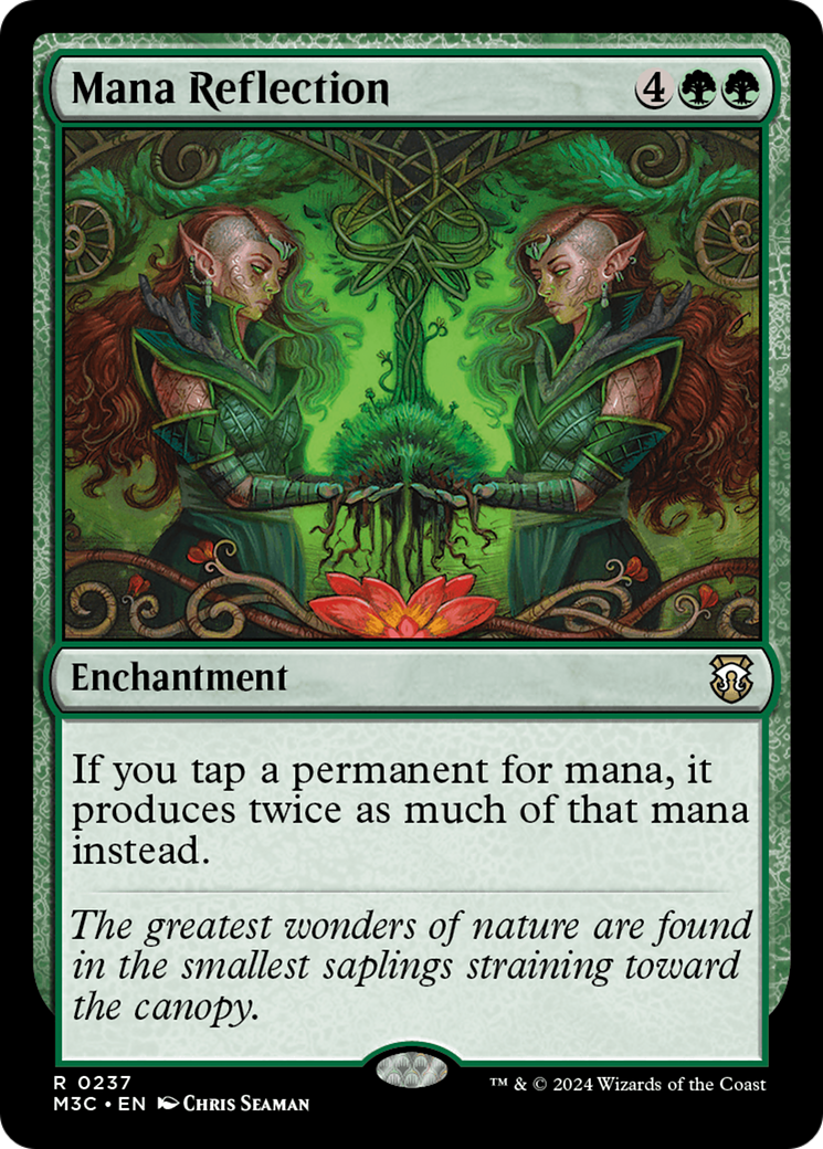 Mana Reflection (Ripple Foil) [Modern Horizons 3 Commander] | Deep Dive Games St. Marys