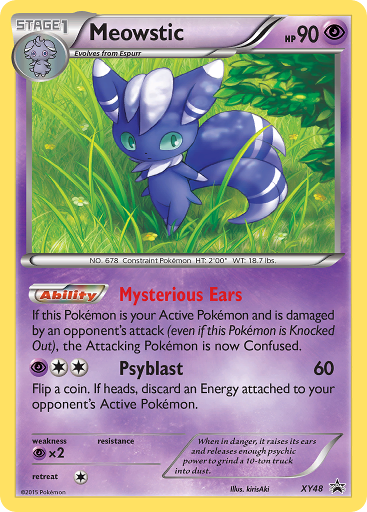 Meowstic (XY48) [XY: Black Star Promos] | Deep Dive Games St. Marys